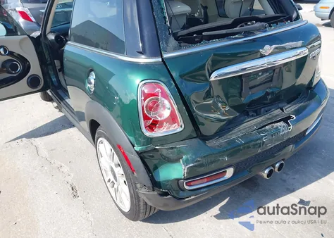 2012 Mini Cooper S z USA, uszkodzony, nr VIN WMWSV3C50CT388026